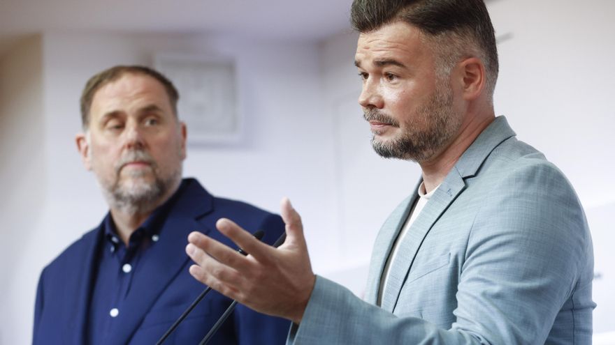 ERC presenta la reforma para que Cataluña recaude el IRPF y reclama al PSOE que cumpla