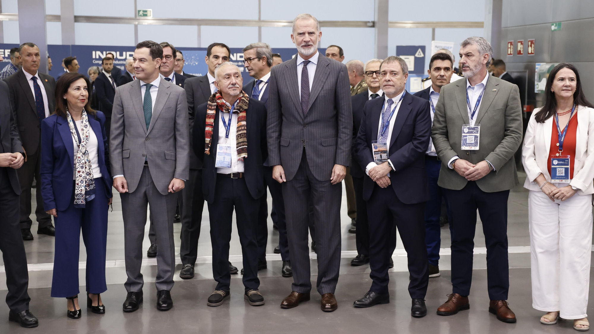 El Rey Felipe VI asiste a la jornada de clausura del Foro Indudef