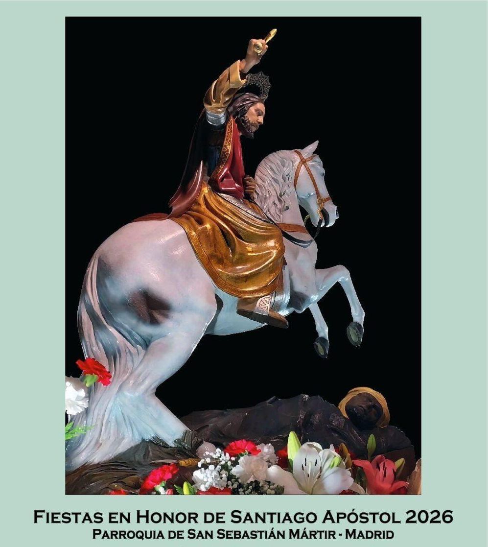 Cartel de las Fiestas de Santiago 2026 en Carabanchel