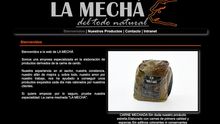 Portada de la web oficial de la empresa.