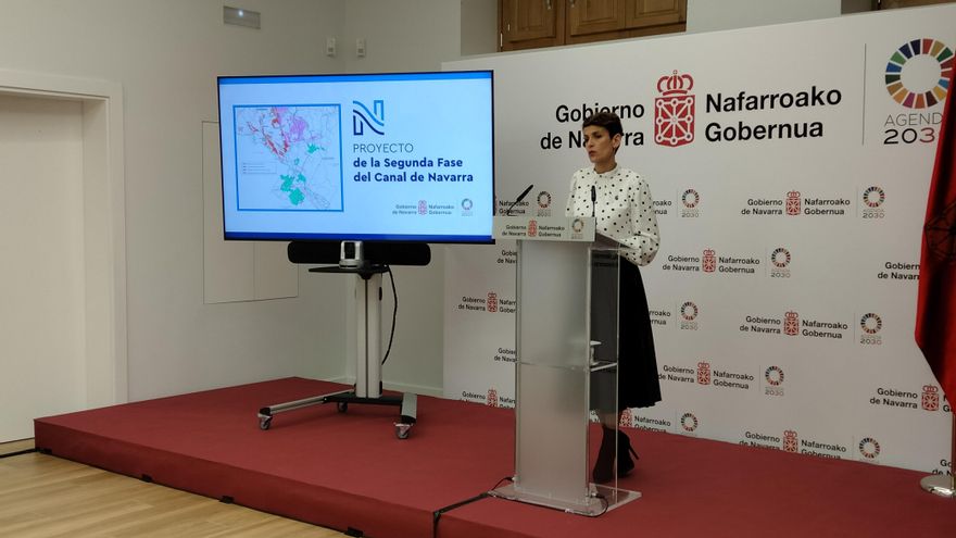 Las obras de la segunda fase del Canal de Navarra costarán 250 millones de euros y se prevén licitar en 2023