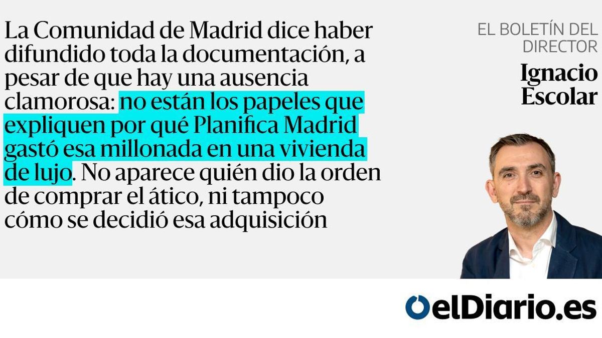 Los papeles del ático solo conducen a Ayuso