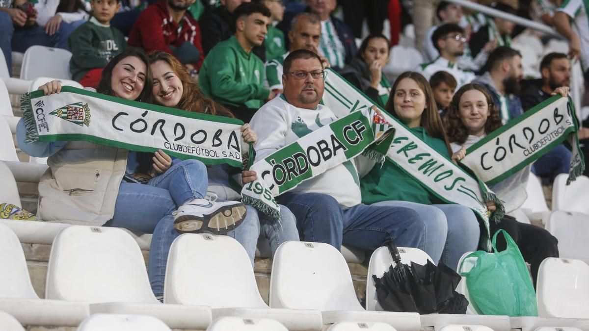 Grada Blanquiverde del Córdoba CF - RC Deportivo