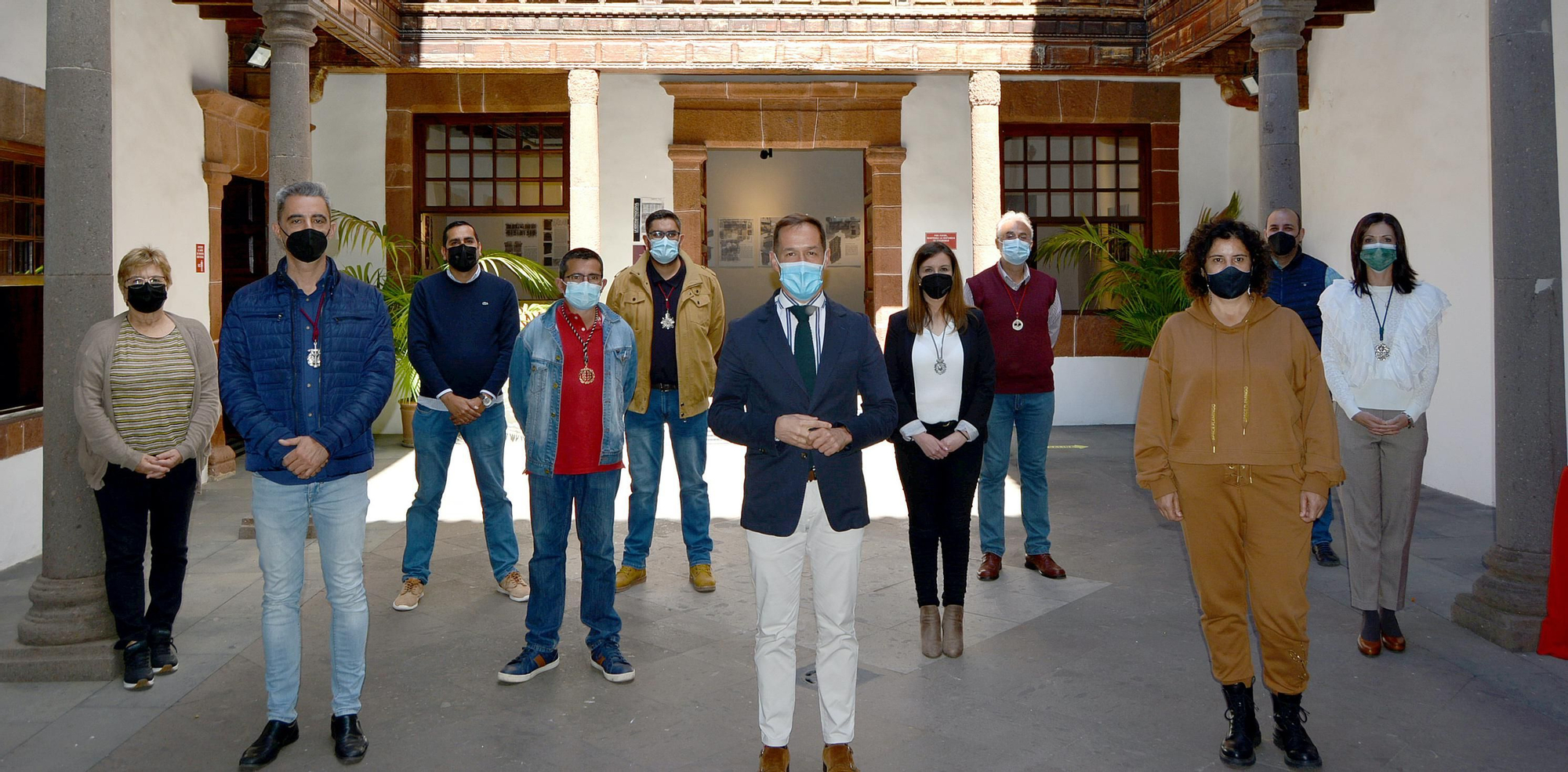 Imagen del encuentro en la Casa Salazar.