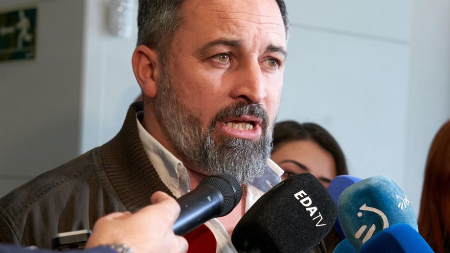 El presidente de VOX, Santiago Abascal