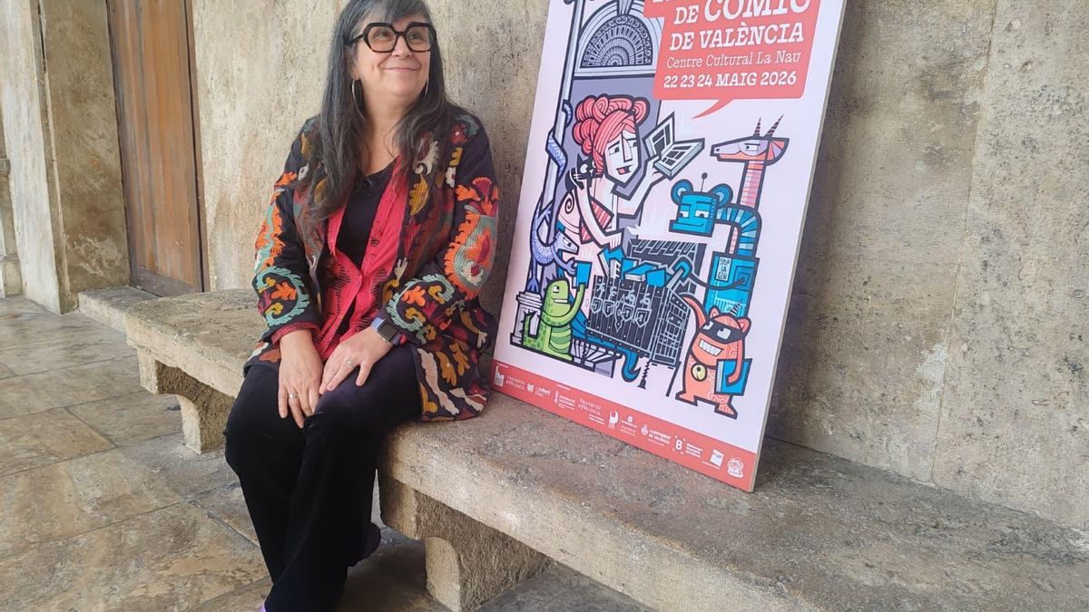 Cristina Durán amadrina la XV edición de las Jornadas de Cómic de València