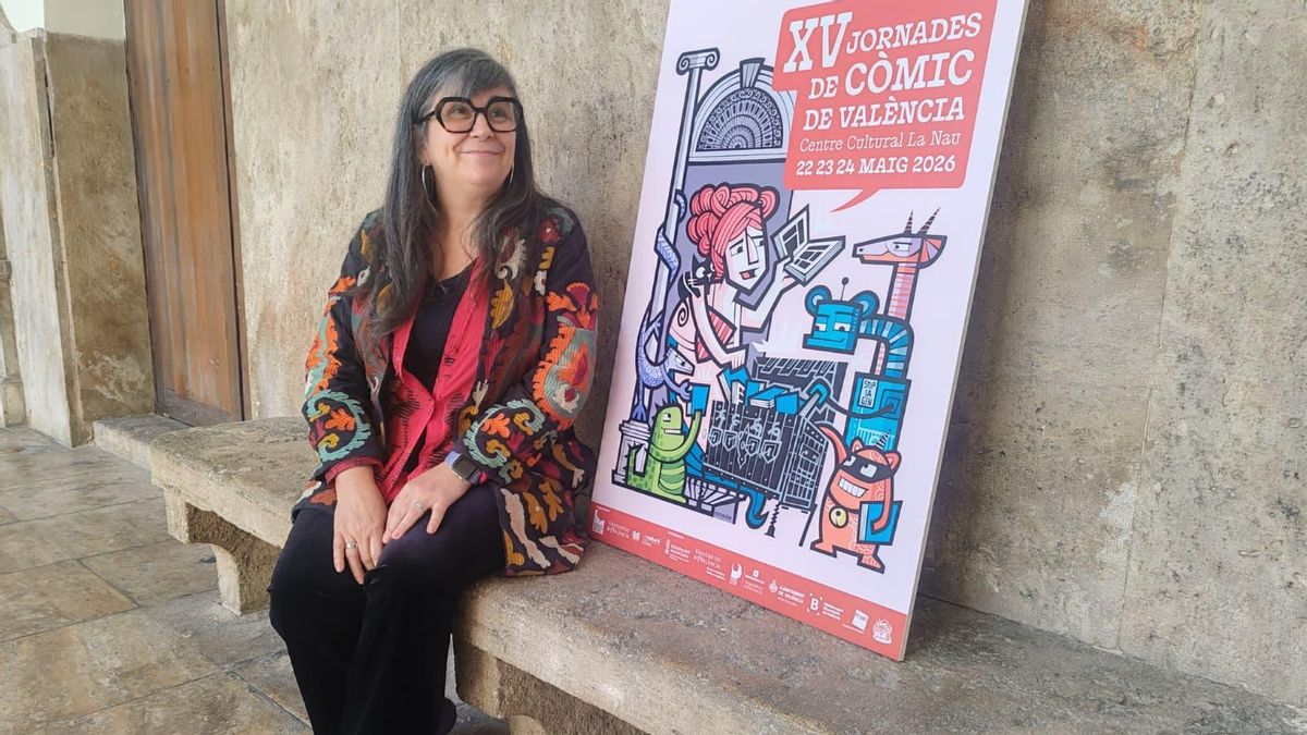 Cristina Durán amadrina la XV edición de las Jornadas de Cómic de València