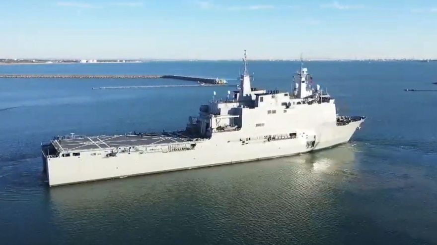 La Armada pone rumbo a La Palma para ayudar a los agricultores