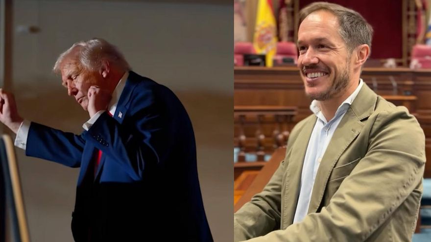 El consejero canario de Transición Ecológica, del PP, copia a Trump en redes sociales