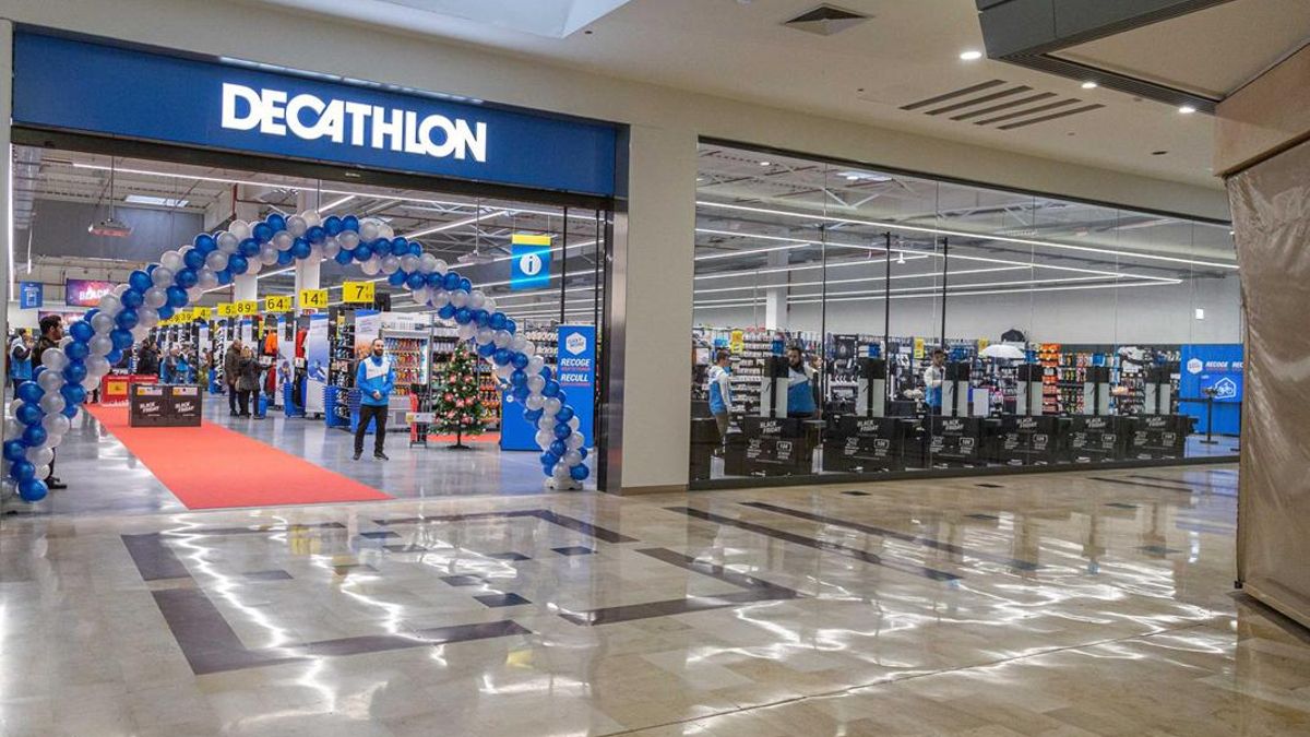 Una tienda de Decathlon.