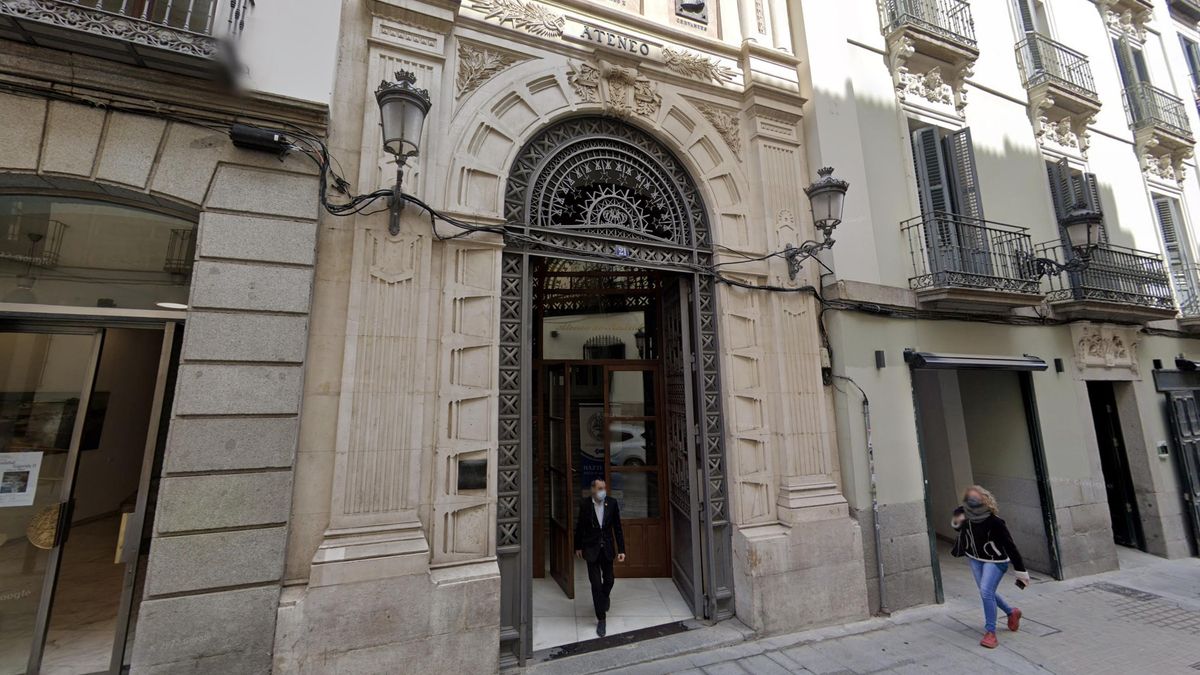 Sede del Ateneo en Madrid.