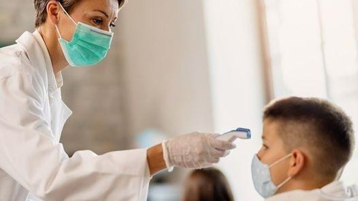 Una enfermera escolar, en una imagen de archivo.