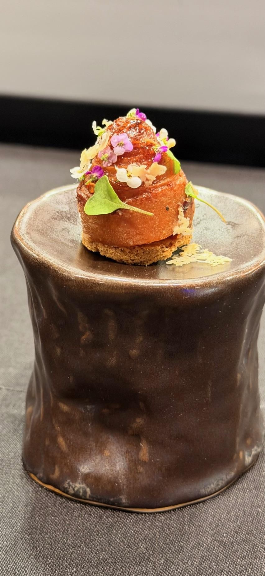 Bocado ganador en el I Concurso Bocados con Quesos de Gran Canaria.