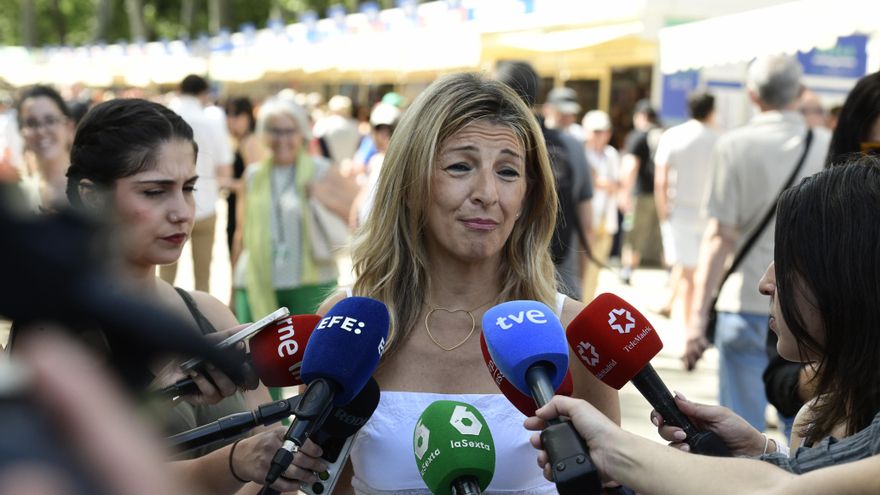 Yolanda Díaz: "Hay comportamientos incompatibles con la democracia"