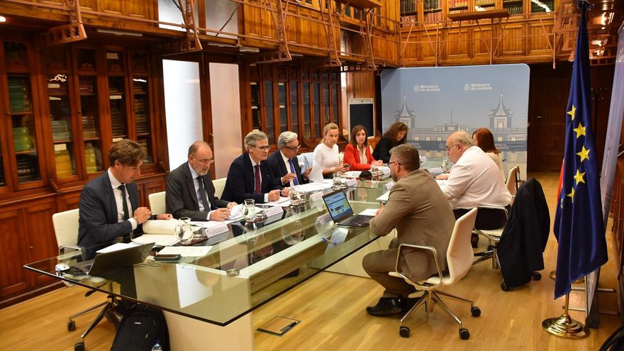 EuropaPress 5131801 comision trixta  formada representantes ministerio justicia consejo general