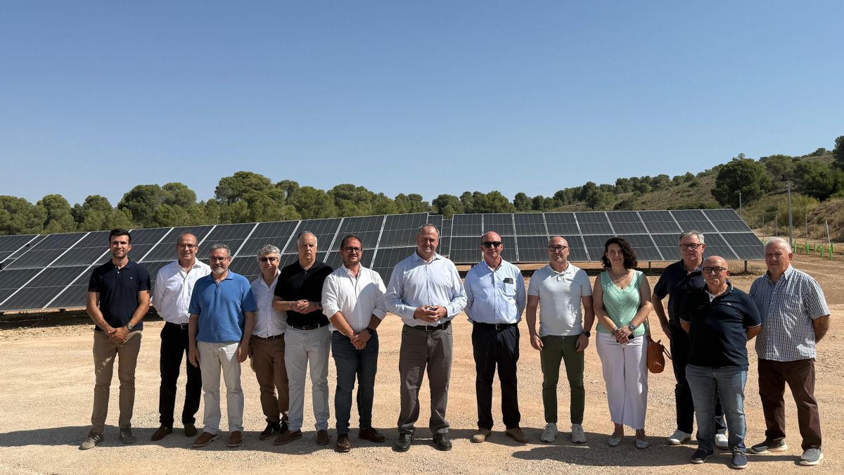 Martínez Lizán ha visitado los regadíos de Rincon del Moro
