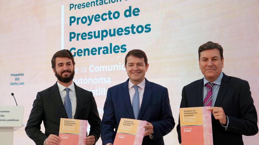 Castilla y León presenta los primeros presupuestos de PP y Vox para el próximo año