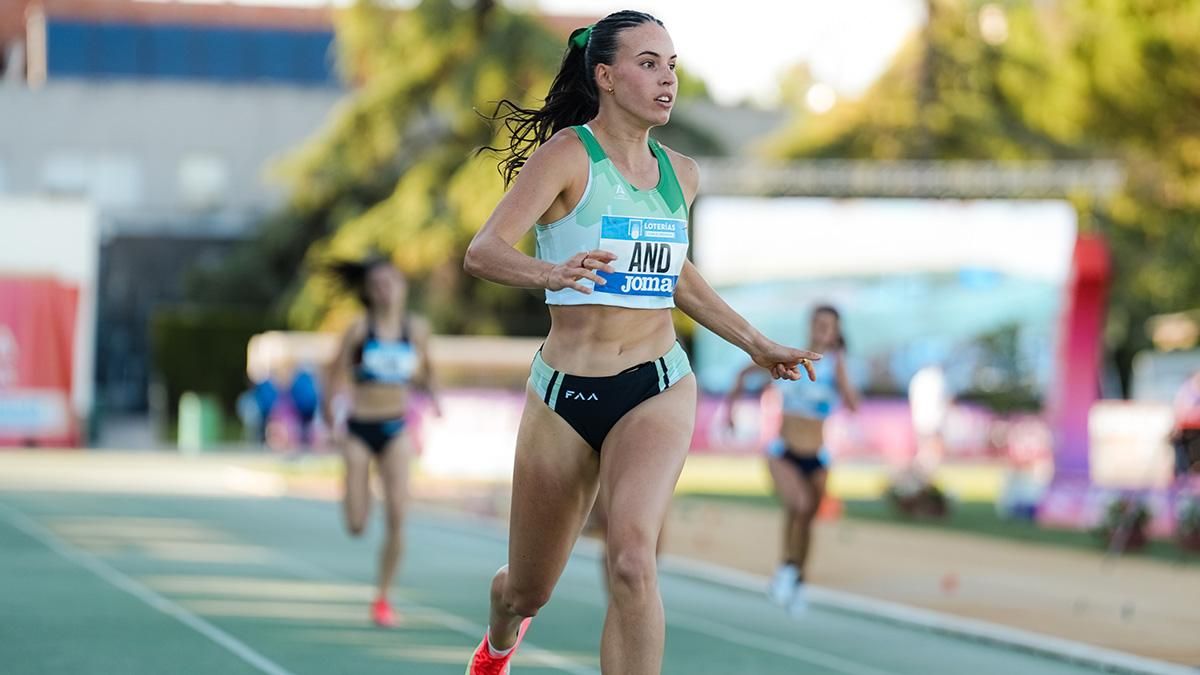 Carmen Avilés, cuarta con Andalucía y mejor marca personal en el Nacional