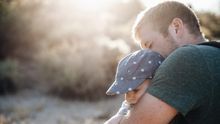 padre hijo familia
