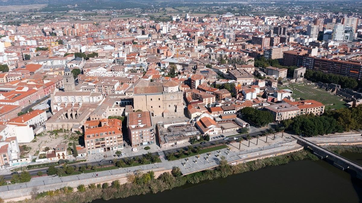 Vista aérea de Talavera de la Reina (Toledo)