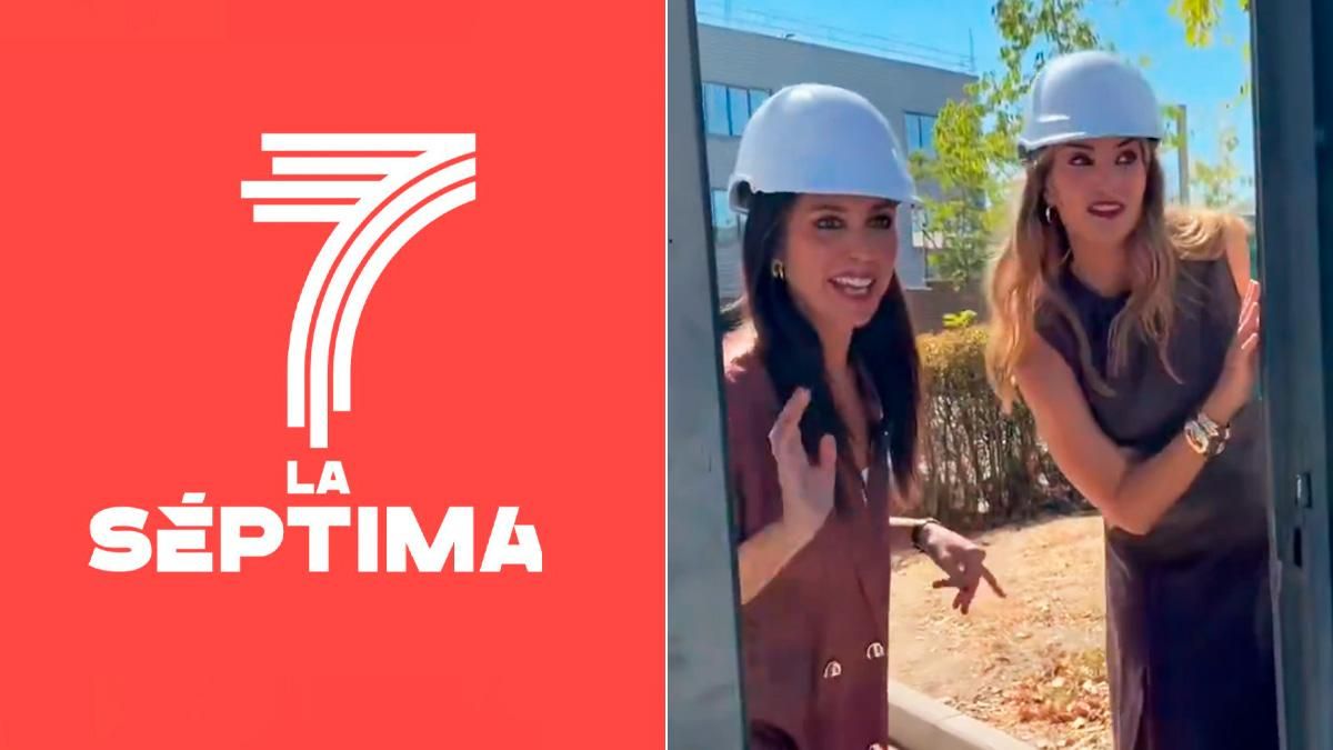 La Séptima muestra por primera vez su plató en obras, con recado de Alba Carrillo a Ayuso: "No quedará ni un bulo"