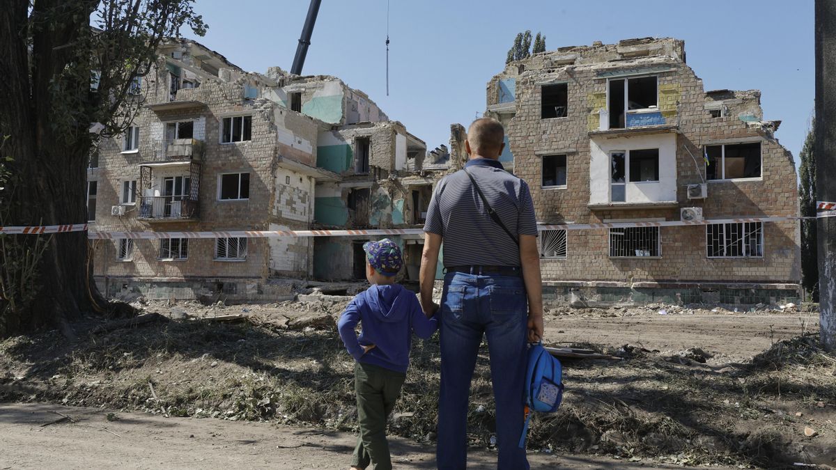 Un ataque ruso alcanza por primera vez el edificio del Gobierno en Kiev