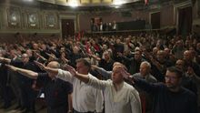 Imagen de la conmemoración de La Falage en el Ateneo de Madrid