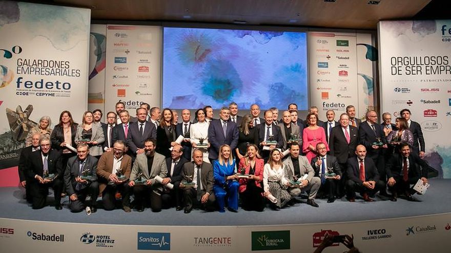 Premios en la 26 gala de la Federación Empresarial Toledana