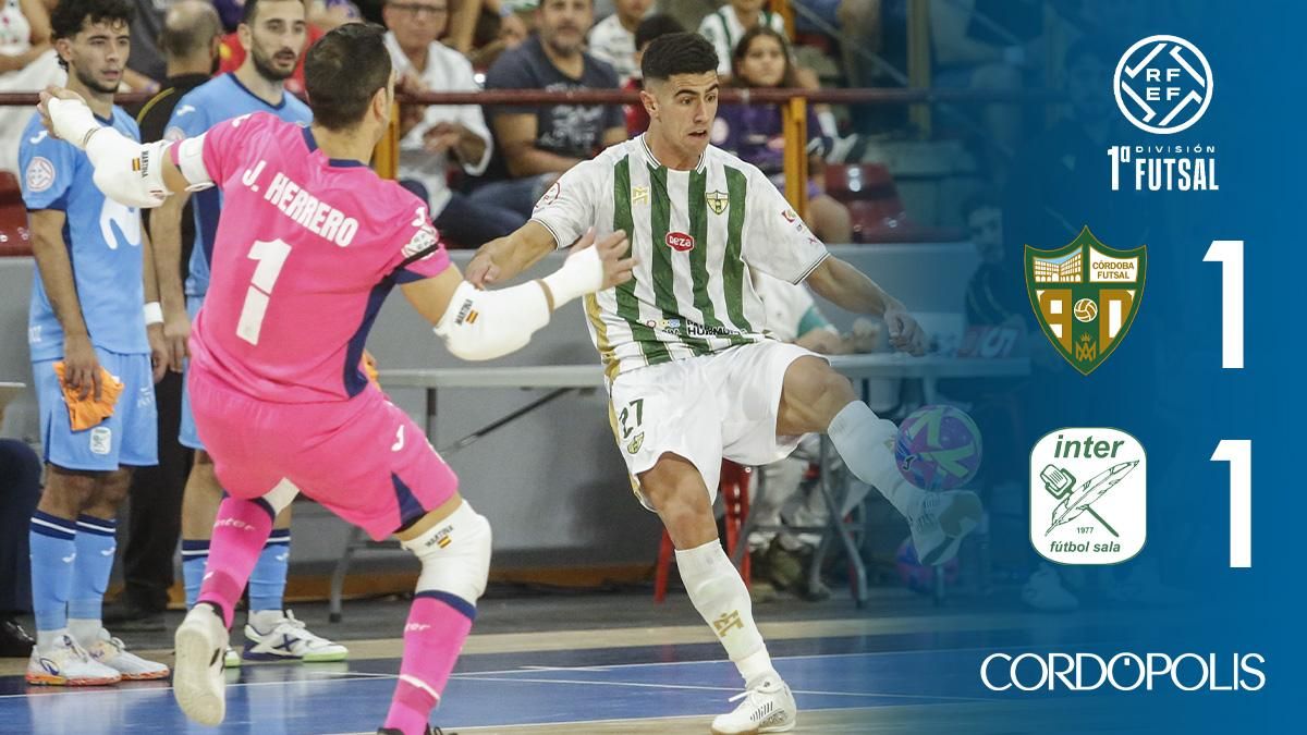 Marcador del Córdoba Patrimonio - Inter Movistar