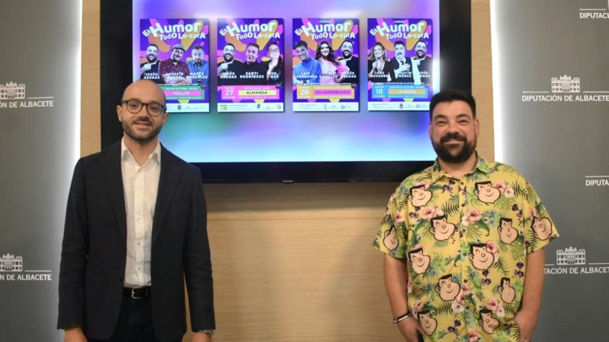 Cuatro localidades de Albacete albergarán un festival de humor para concienciar sobre la salud mental