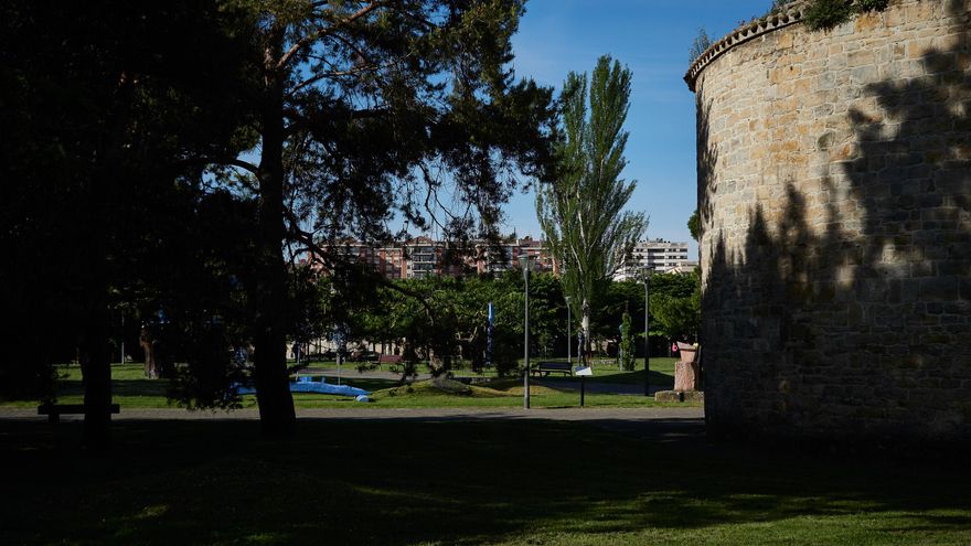 Archivo - Parque de la Ciudadela de Pamplona.