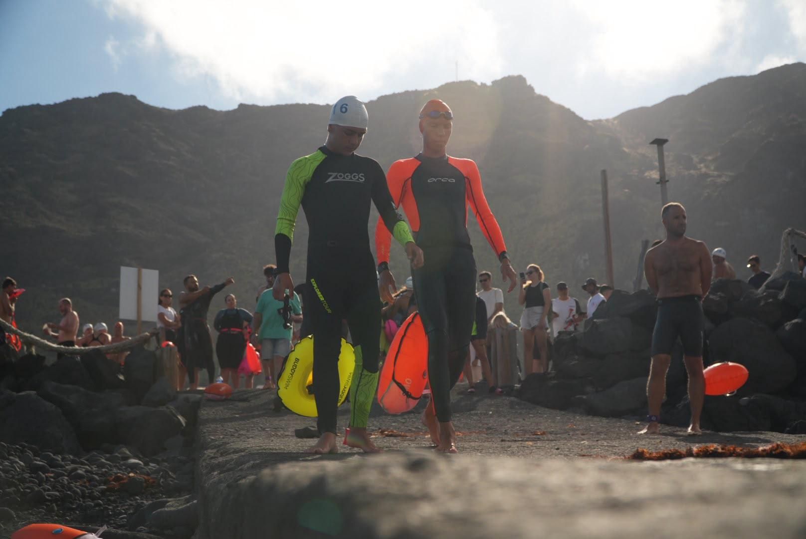 La VI Travesía a Nado Playas de Aridane consolida su éxito deportivo y de sostenibilidad en La Palma.