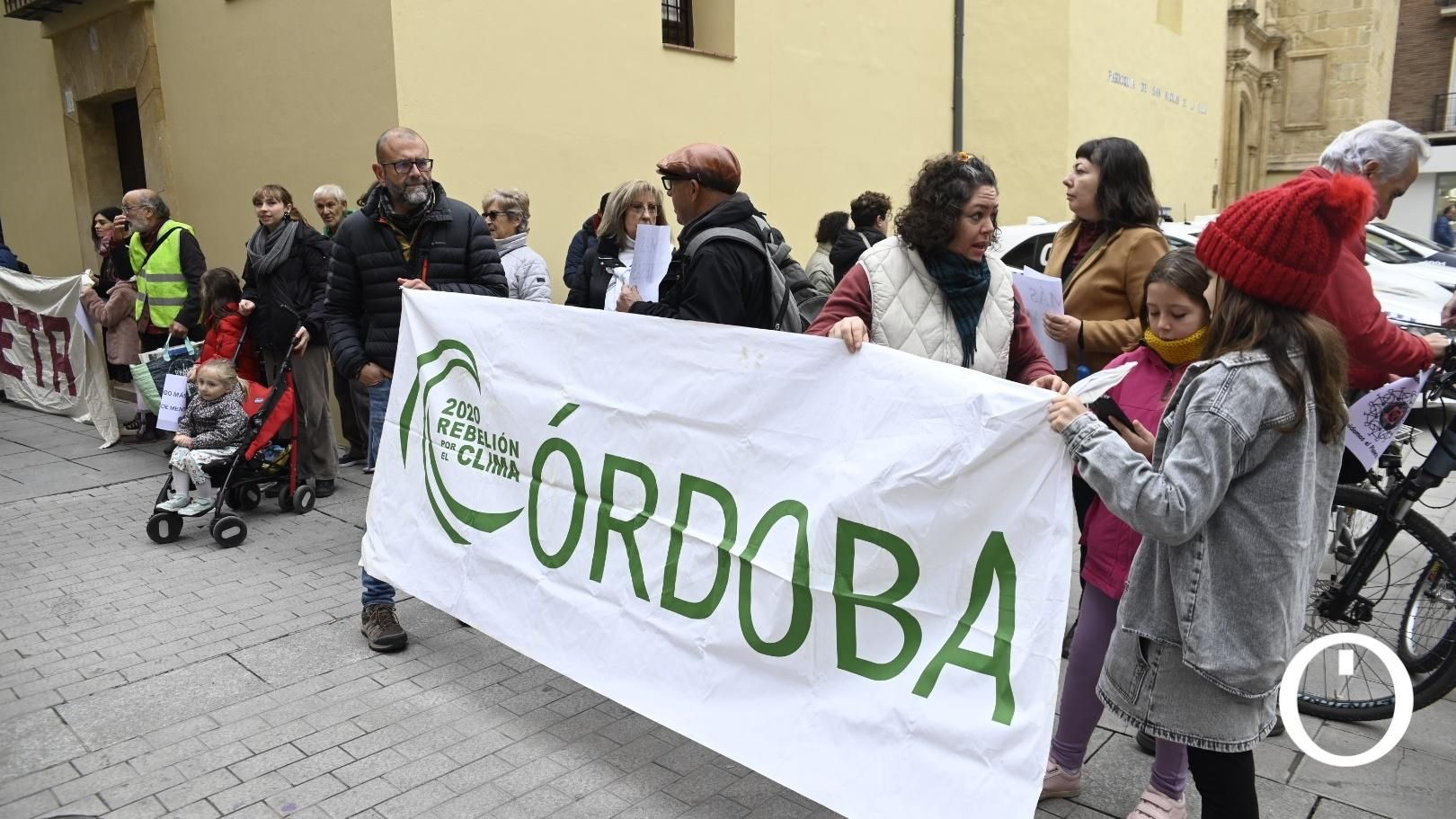 Manifestación por el clima y la reforestación de Córdoba.