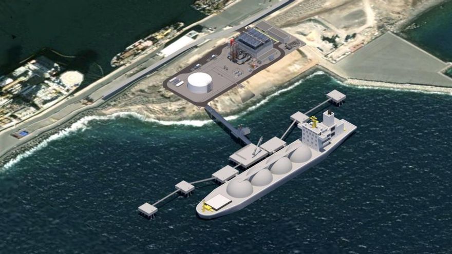 El Colegio de Médicos cree que la central de gas en el puerto de Las Palmas sería "un riesgo para la salud"