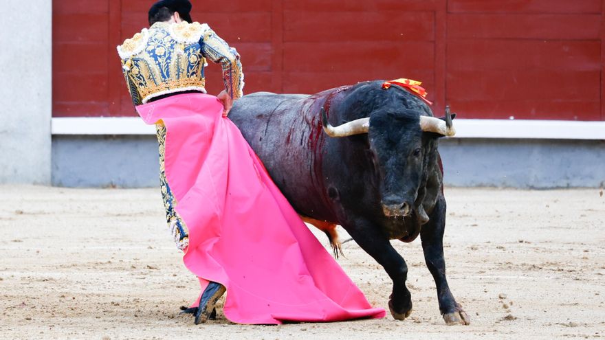 Archivo - Ginés Marín en la plaza de toros de las Ventas