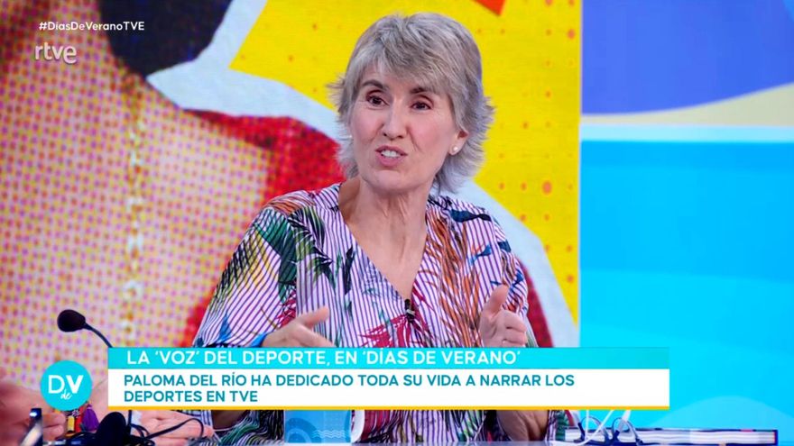 Paloma del Río, homenajeada en 'Días de verano' de TVE: "Si me hacen una oferta para París 2024..."