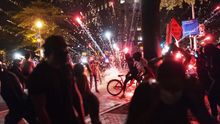 Trump pide mano dura contra las protestas y convierte la Casa Blanca en un 'búnker electoral'