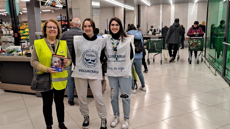 El Banco de Alimentos de Albacete busca con urgencia 200 personas voluntarias para la 'Gran Recogida' navideña