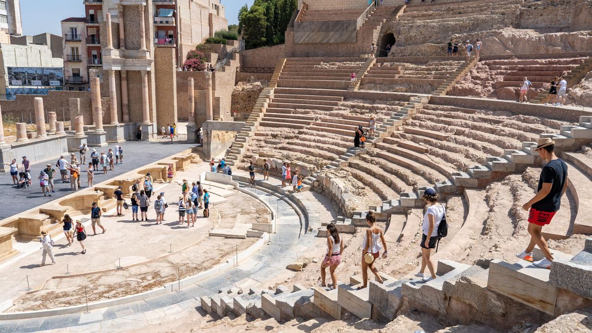 Este teatro permaneció oculto hasta el año 1988