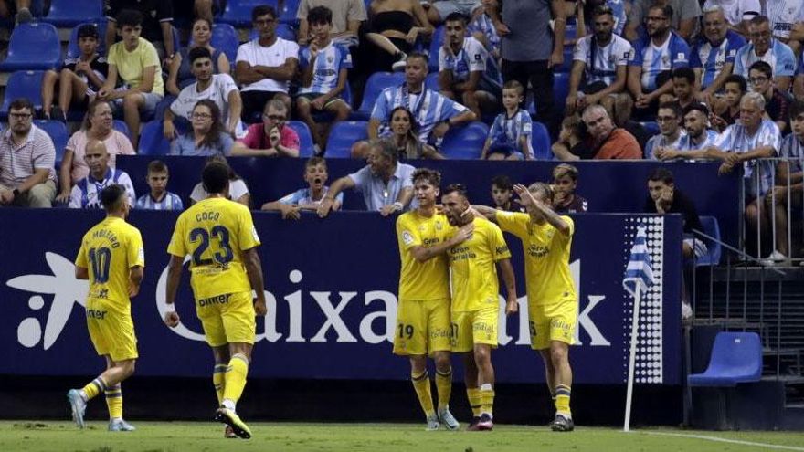 Las Palmas se da un homenaje en Málaga incluso sin Viera