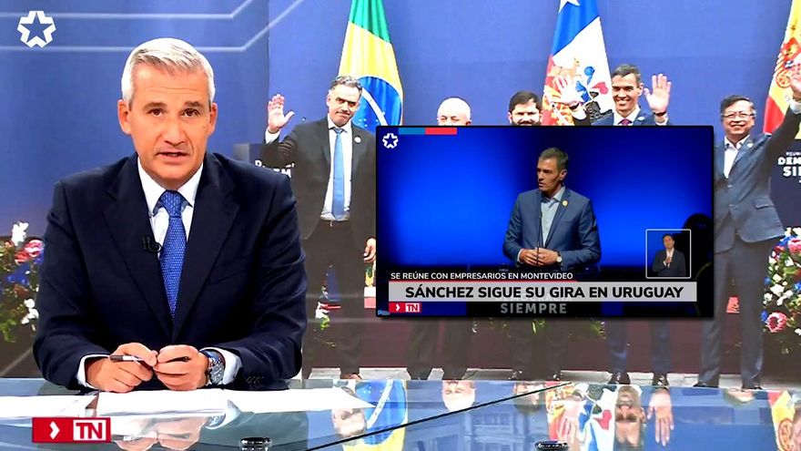 Telemadrid emite en su Telenoticias un vídeo manipulado de Pedro Sánchez con la voz distorsionada y el PSOE pide explicaciones