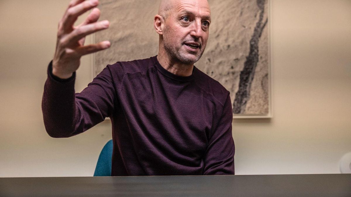 Pont, durante la entrevista