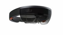 Imagen de HoloLes, las gafas de realidad virtual de Microsoft.