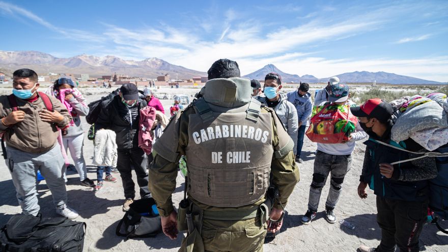el Congreso chileno prorroga la militarización del norte por la crisis migratoria