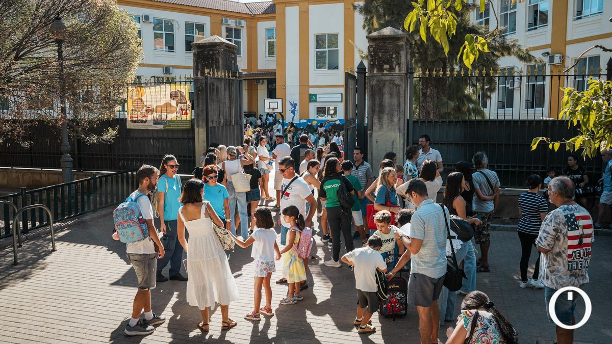 La vuelta al cole en el colegio Colón