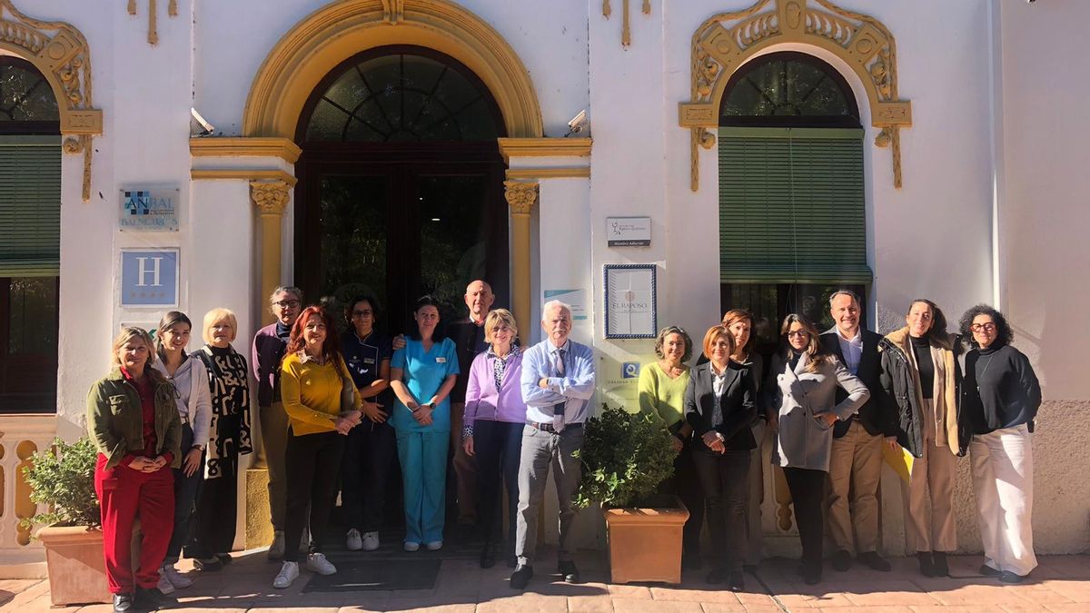 Reunión del proyecto Aquapred el pasado 27 de noviembre en el balneario El Raposo