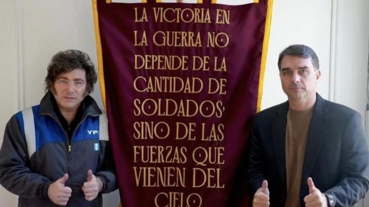Milei vuelve a llamar "zurdo comunista" a Lula y ya tiene en agenda un encuentro  en EE.UU. con el hermano de Bolsonaro