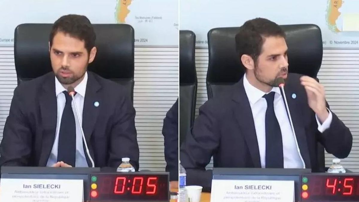 El embajador argentino en París obliga a tapar las Islas Malvinas en un mapa que las mostraba como territorio británico