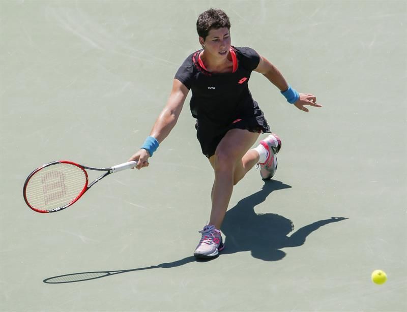 Serena Williams en la final del Abierto de Miami. Foto: EFE/EPA/RHONA WISE
