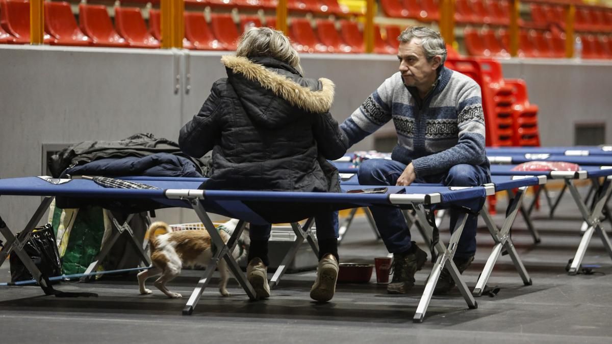 Familias en el dispositivo de Cruz Roja de Vista Alegre